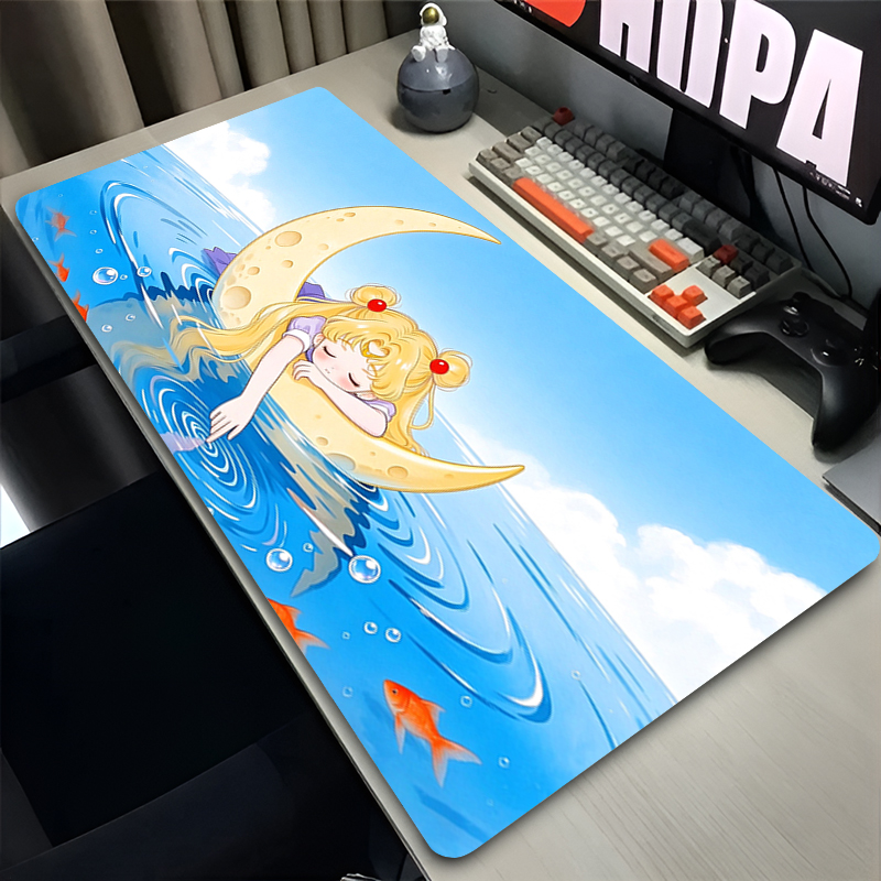 コンピューターマウスパッド S-セーラームーン ピンク アニ - Pc Gaming Pink のレビューと価格