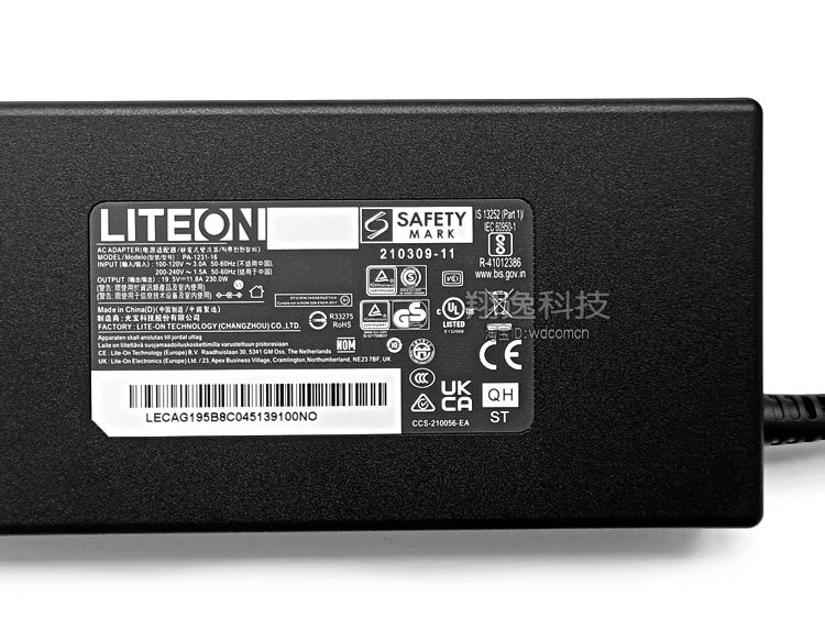 純正 LITEON PA-1231-16 230W 19.5 - Pc Gaming Intel のレビューと価格