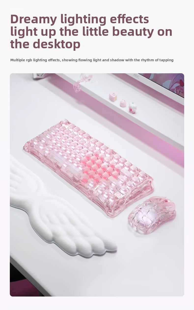 K1 LITE ジェリーピンク メカニカルキーボード Gra - Pc Gaming Pink のレビューと価格